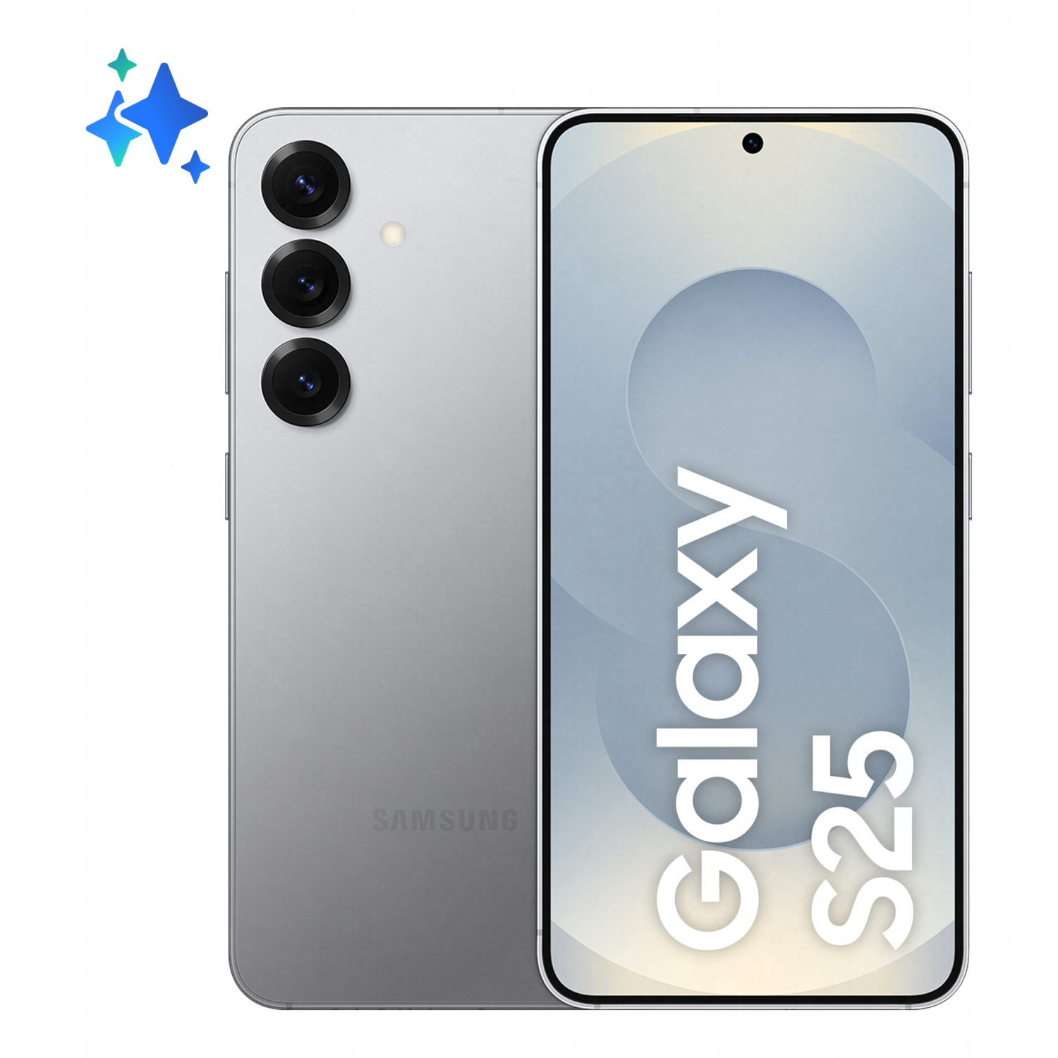 Samsung Galaxy S25 15.8 cm (6.2") Dual SIM Android 15 5G USB Type-C 12 GB 128 GB 4000 mAh Silver