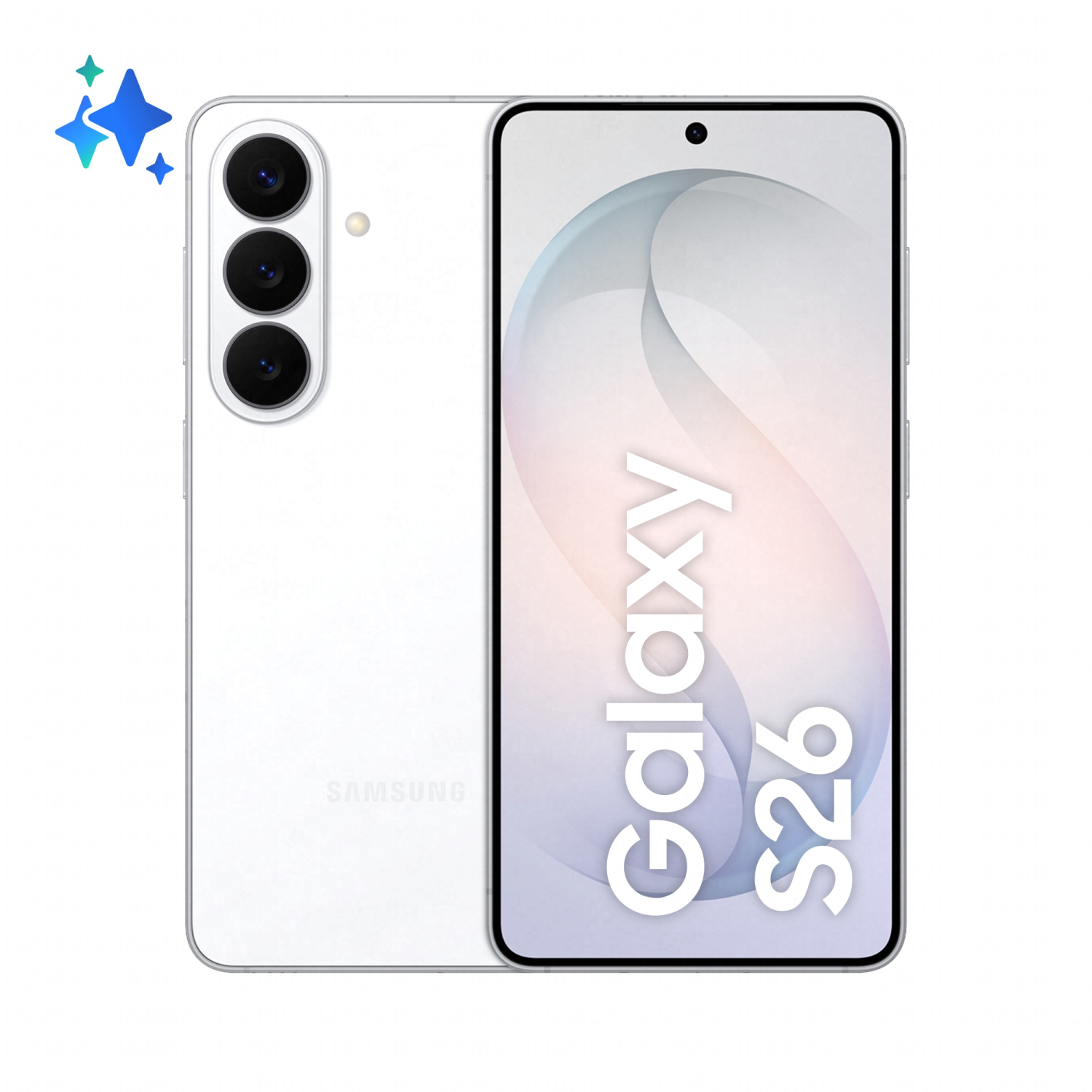 Samsung Galaxy S26 16 cm (6.3") Dual SIM Android 16.0 5G USB Type-C 12 GB 512 GB 4300 mAh White