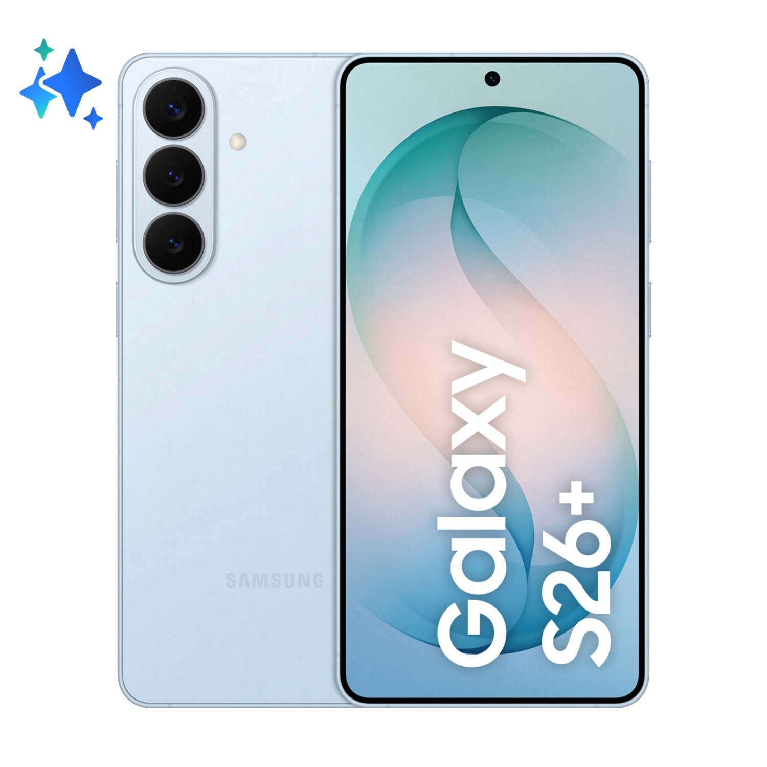 Samsung Galaxy S26+ 17 cm (6.7") Dual SIM Android 16.0 5G USB Type-C 12 GB 256 GB 4900 mAh Blue