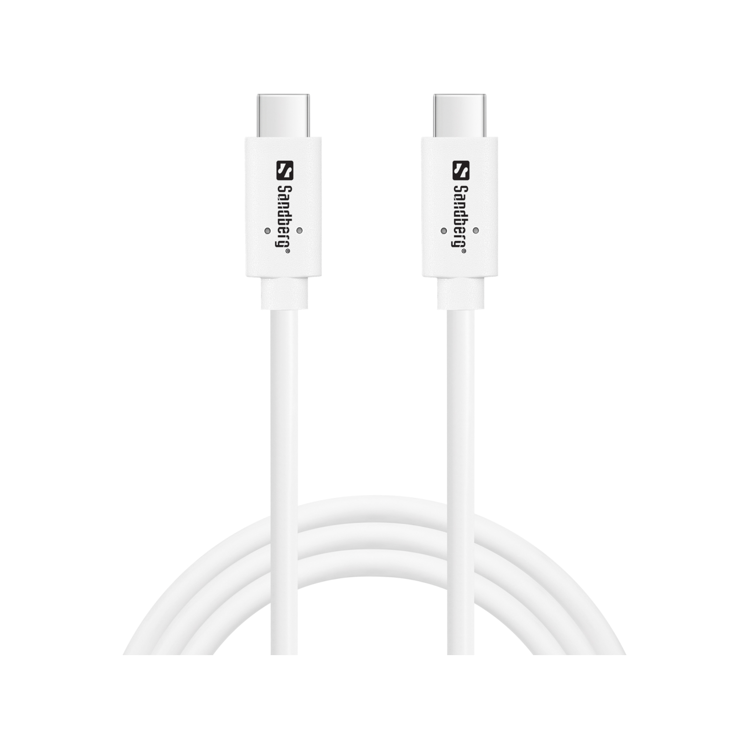 Sandberg 100W USB Cables - White