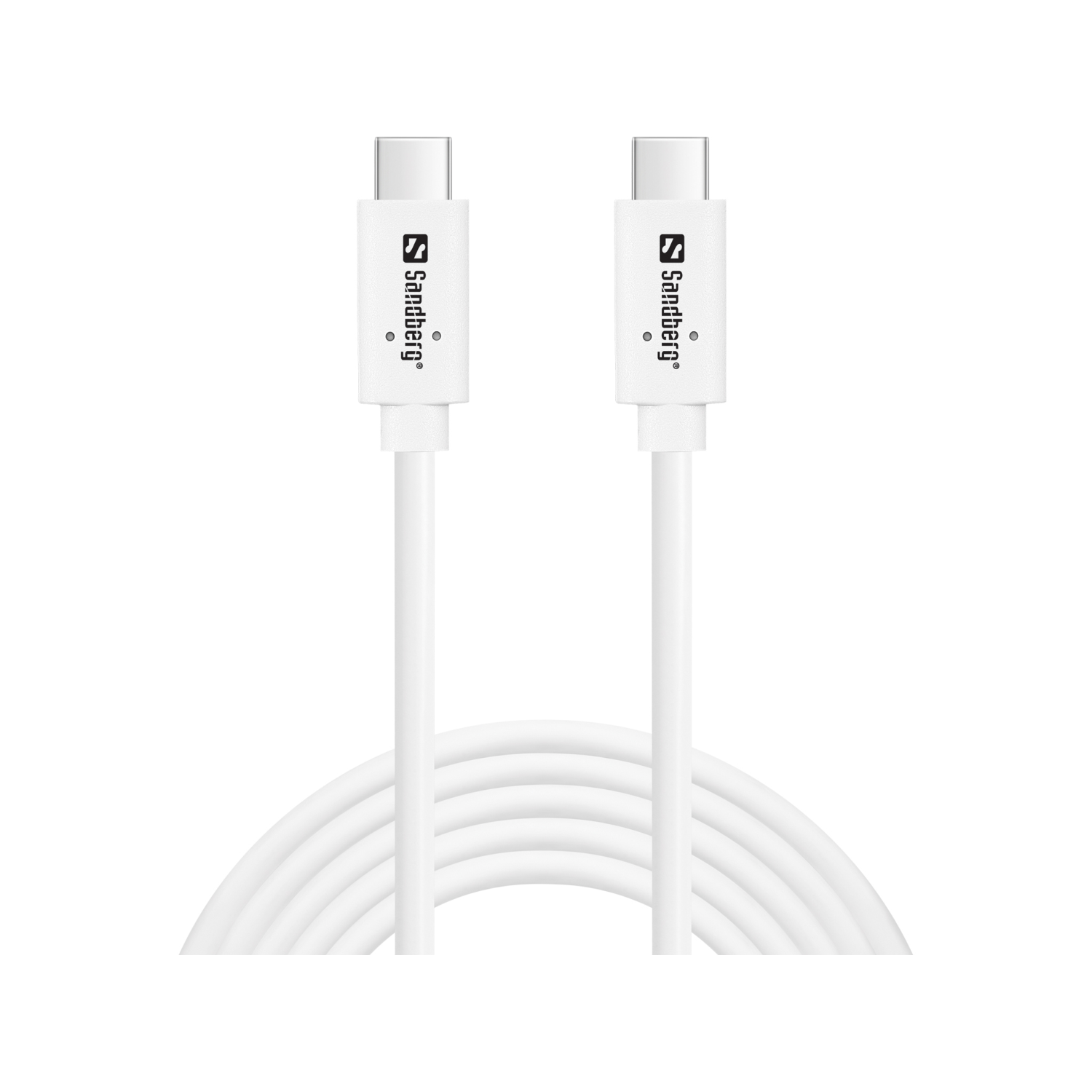 Sandberg 100W USB Cables - White