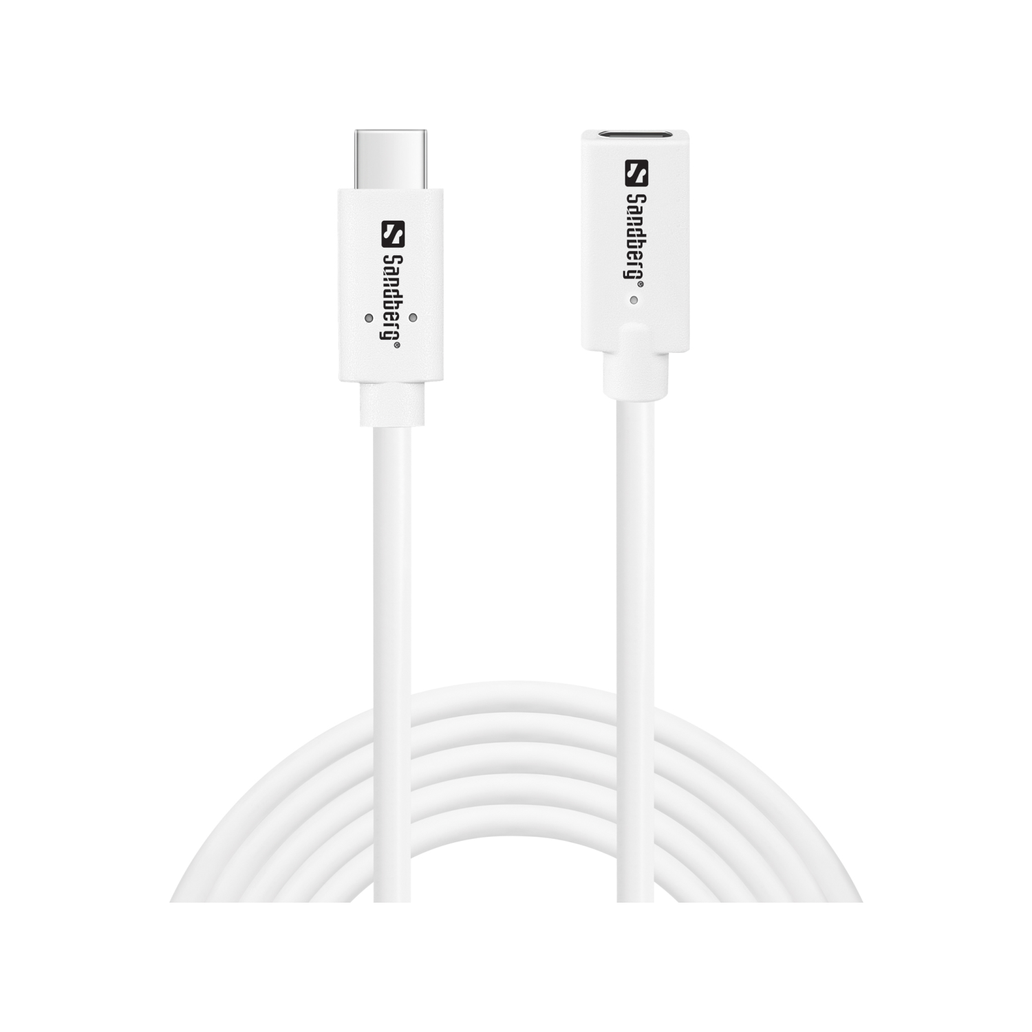 Sandberg 100W USB Cables - White