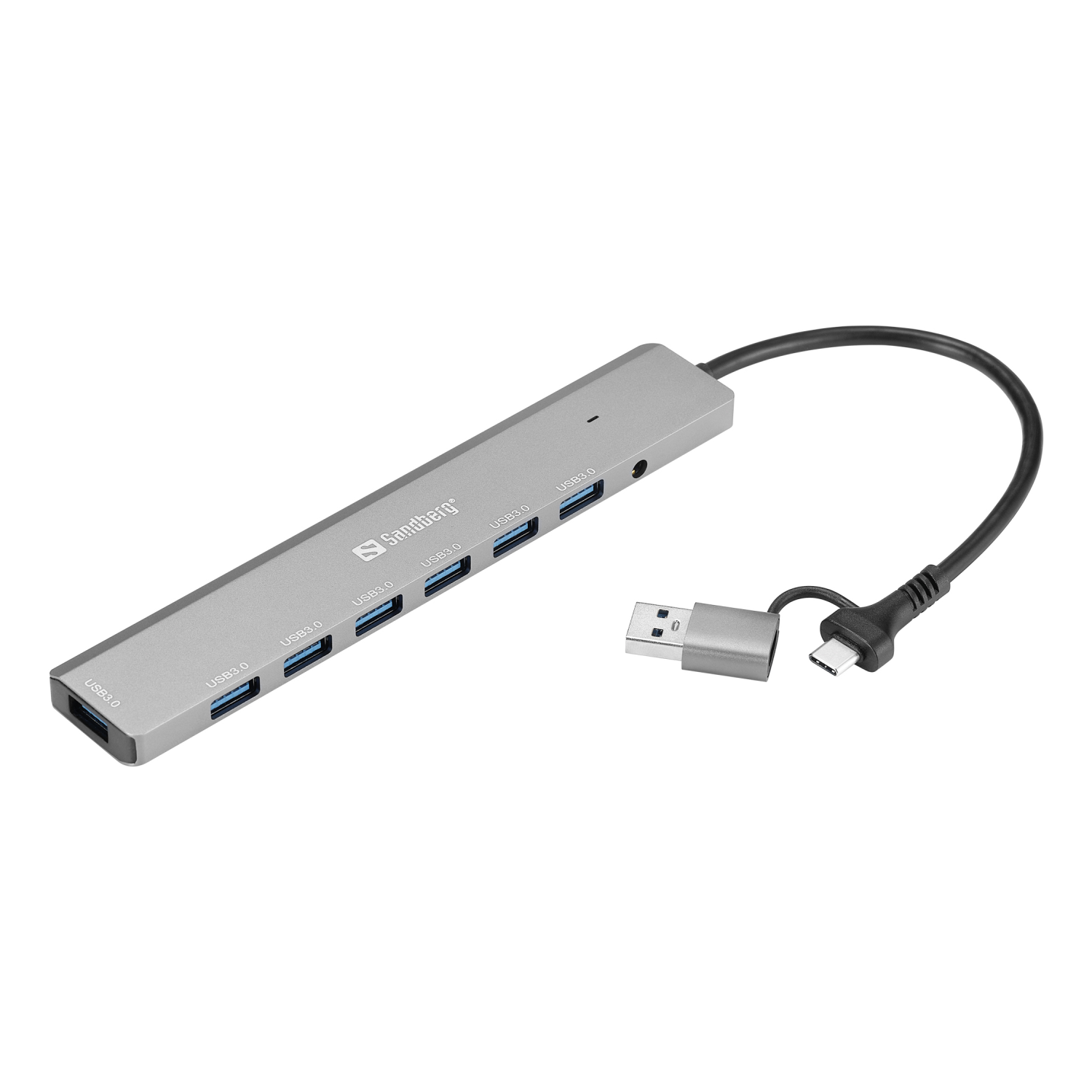 Sandberg USB-C/A to 7 x USB 3.0 Hub