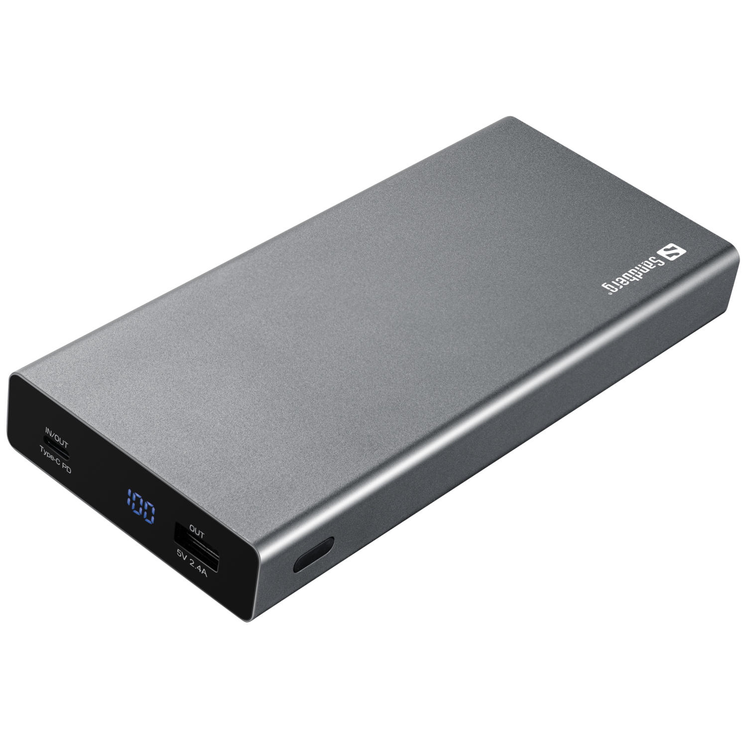 Sandberg 100W Power Banks - Grey