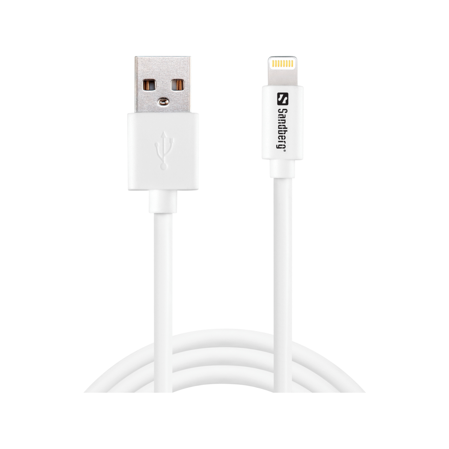Sandberg USB>Lightning MFI 1m White