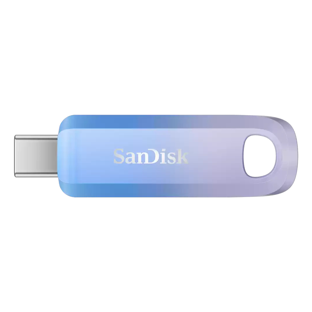 SanDisk Creator USB flash drive 512 GB USB Type-C 3.2 Gen 1 (3.1 Gen 1) Blue, Lilac