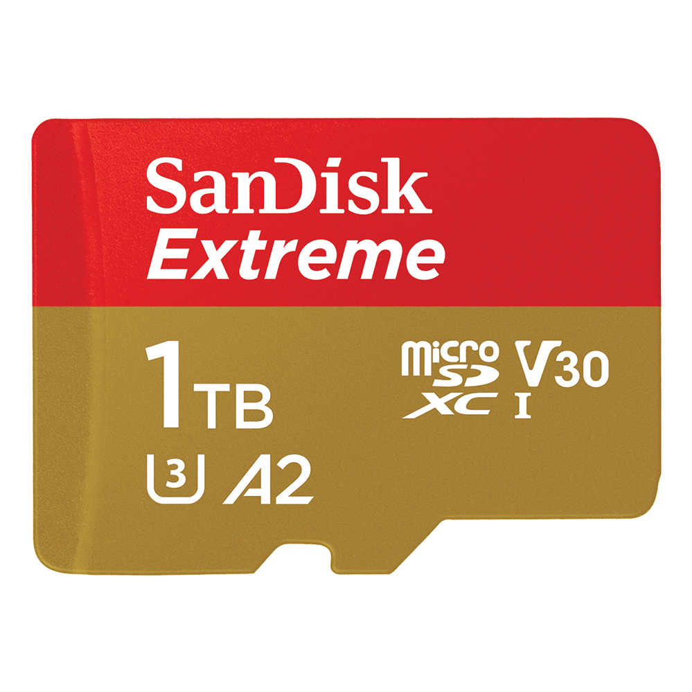 SanDisk Extreme 1.02 TB MicroSDXC UHS-I Class 3