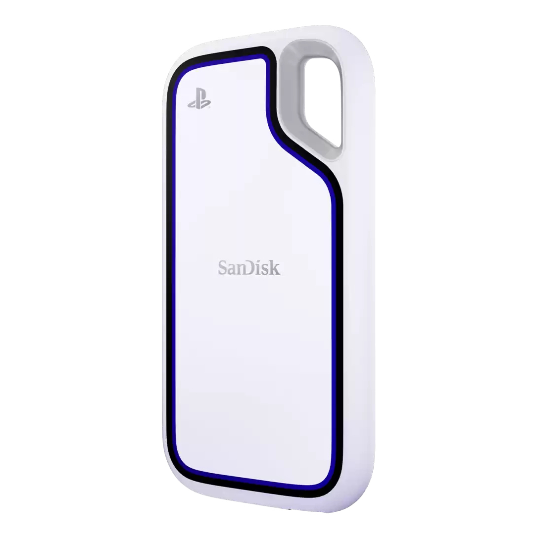 Sandisk SDSSDE62P-2T00-G25 External Solid State Drives - White
