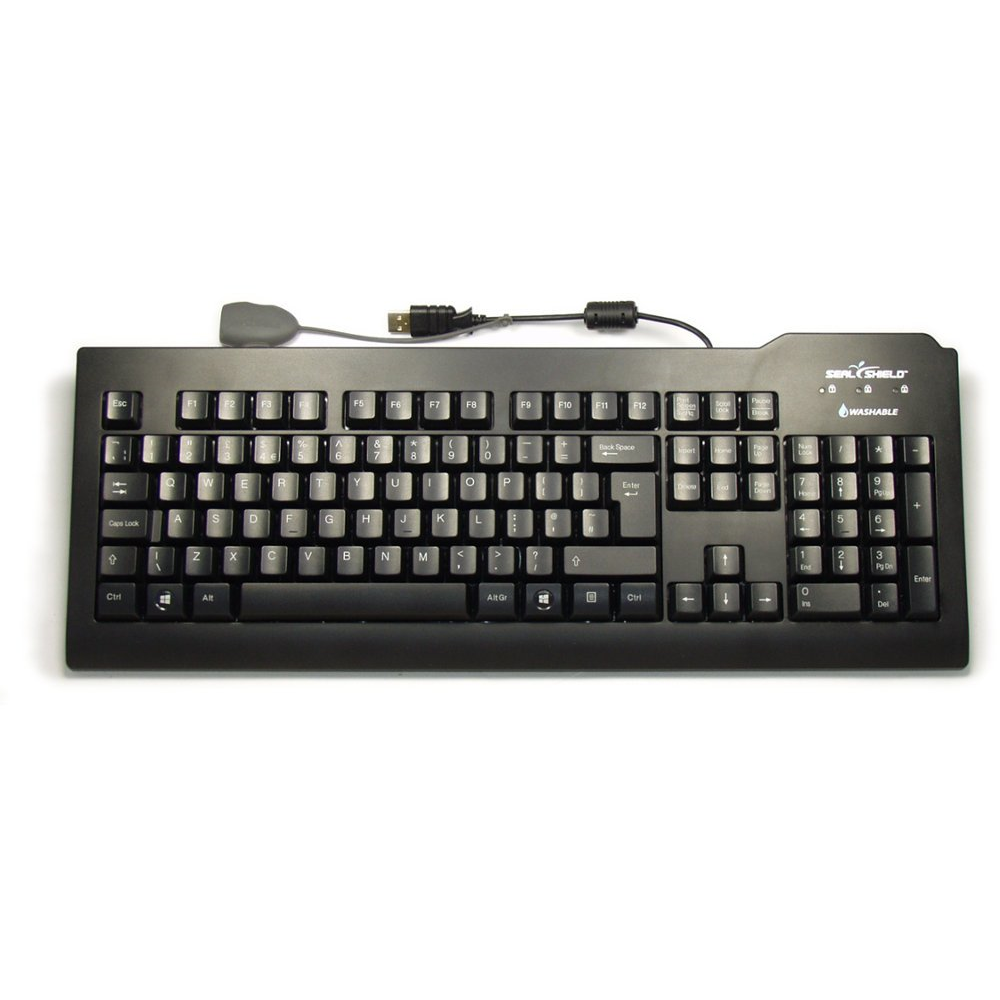 Seal Shield SILVER SEAL Keyboard - THE Antimicrobial Washable Keyboard