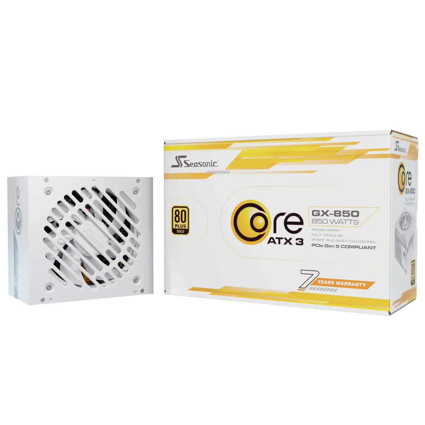 Seasonic GX-850-V2-WHITE Power Supply Units - White