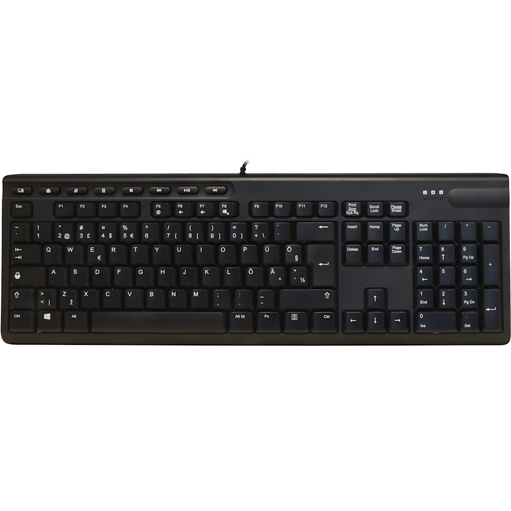 ShortBoard Estonian Keyboard Black