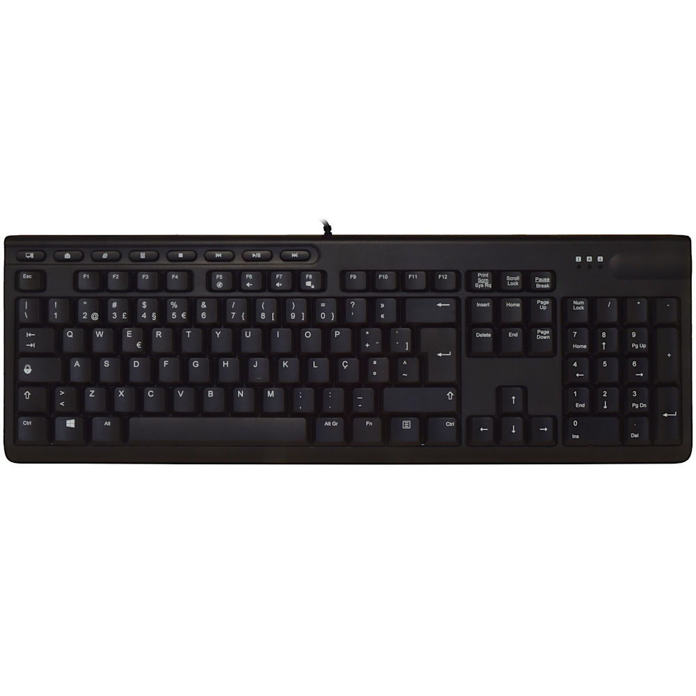 ShortBoard Portuguese Keyboard Black