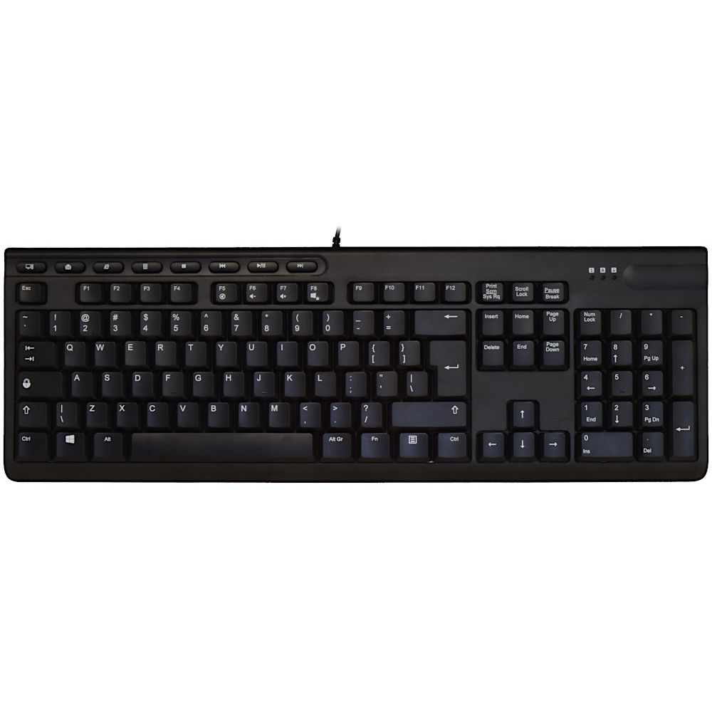 ShortBoard US Keyboard Black