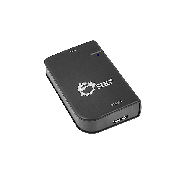 Siig JU-VG0511-S1 USB Graphics Adapters - Black