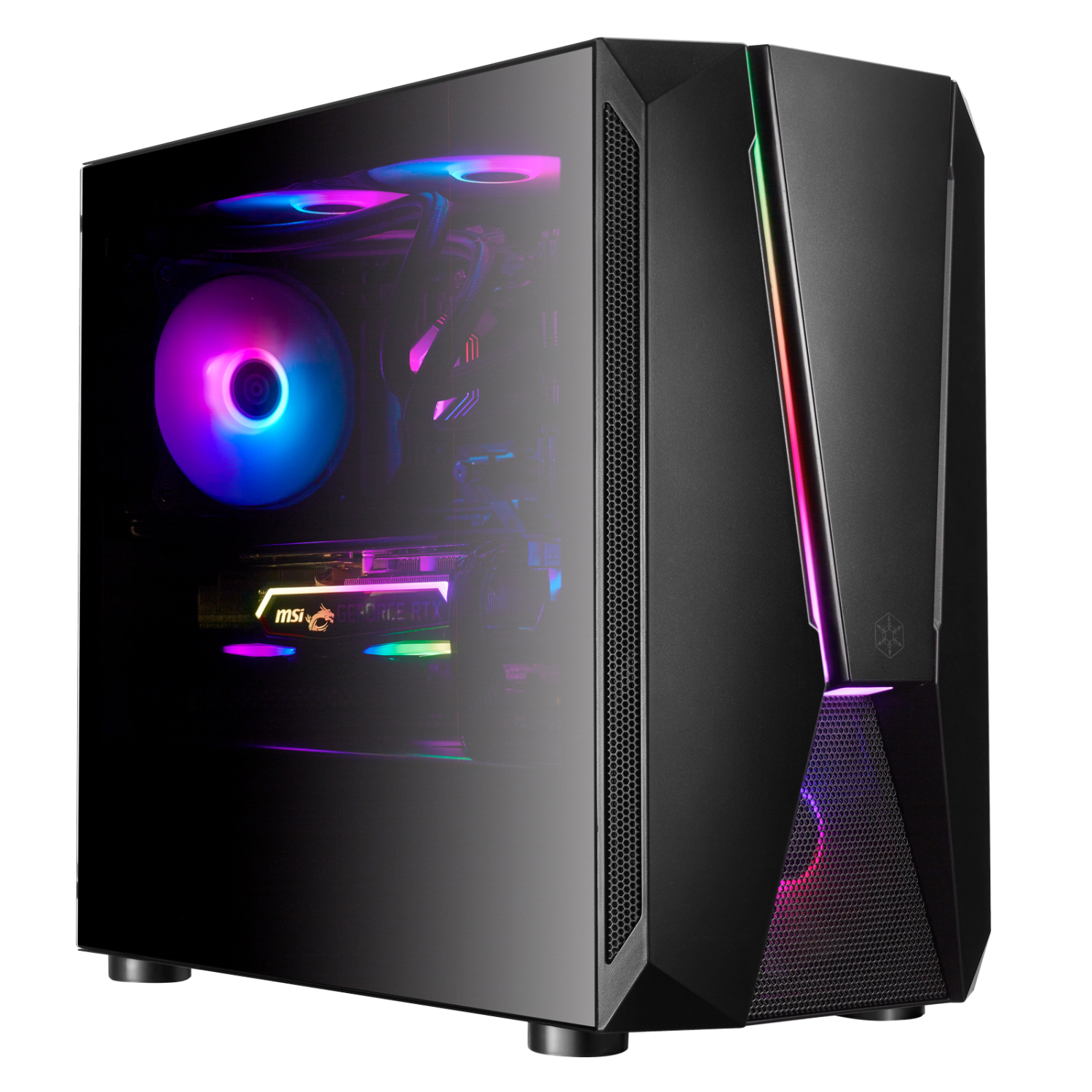 Silverstone FARA V1M PRO Tower Black