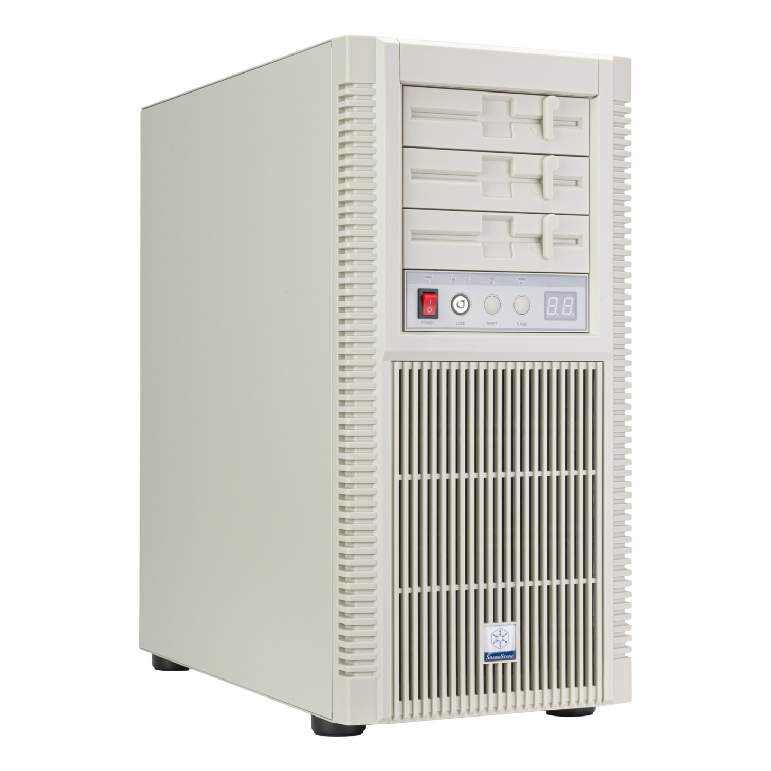 Silverstone FLP02 Computer Cases - White