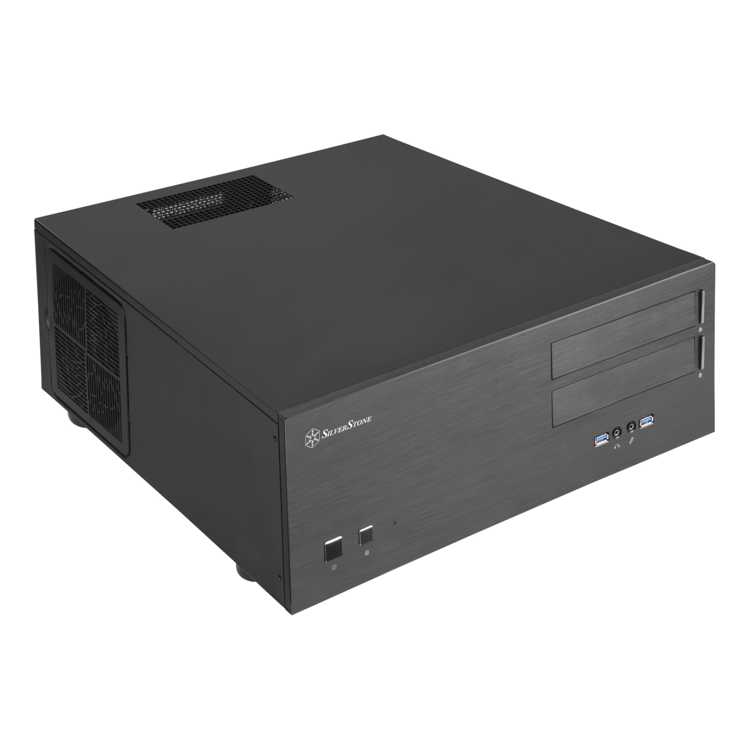 Silverstone GD08 Computer Cases - Black