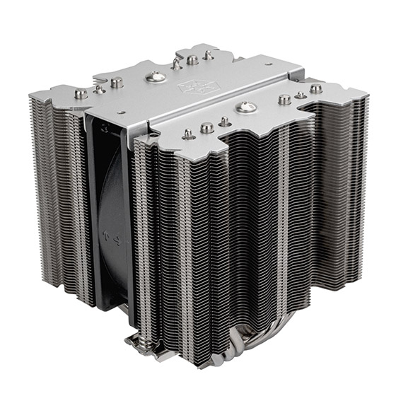 Silverstone XED120S Processor Heatsink/Radiator 12 cm Silver 1 pc(s)