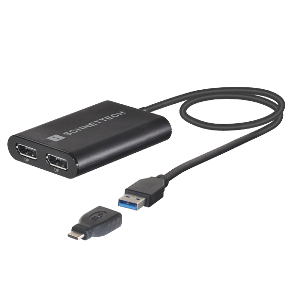 Sonnet USB3-DDP4K USB Graphics Adapters - Black
