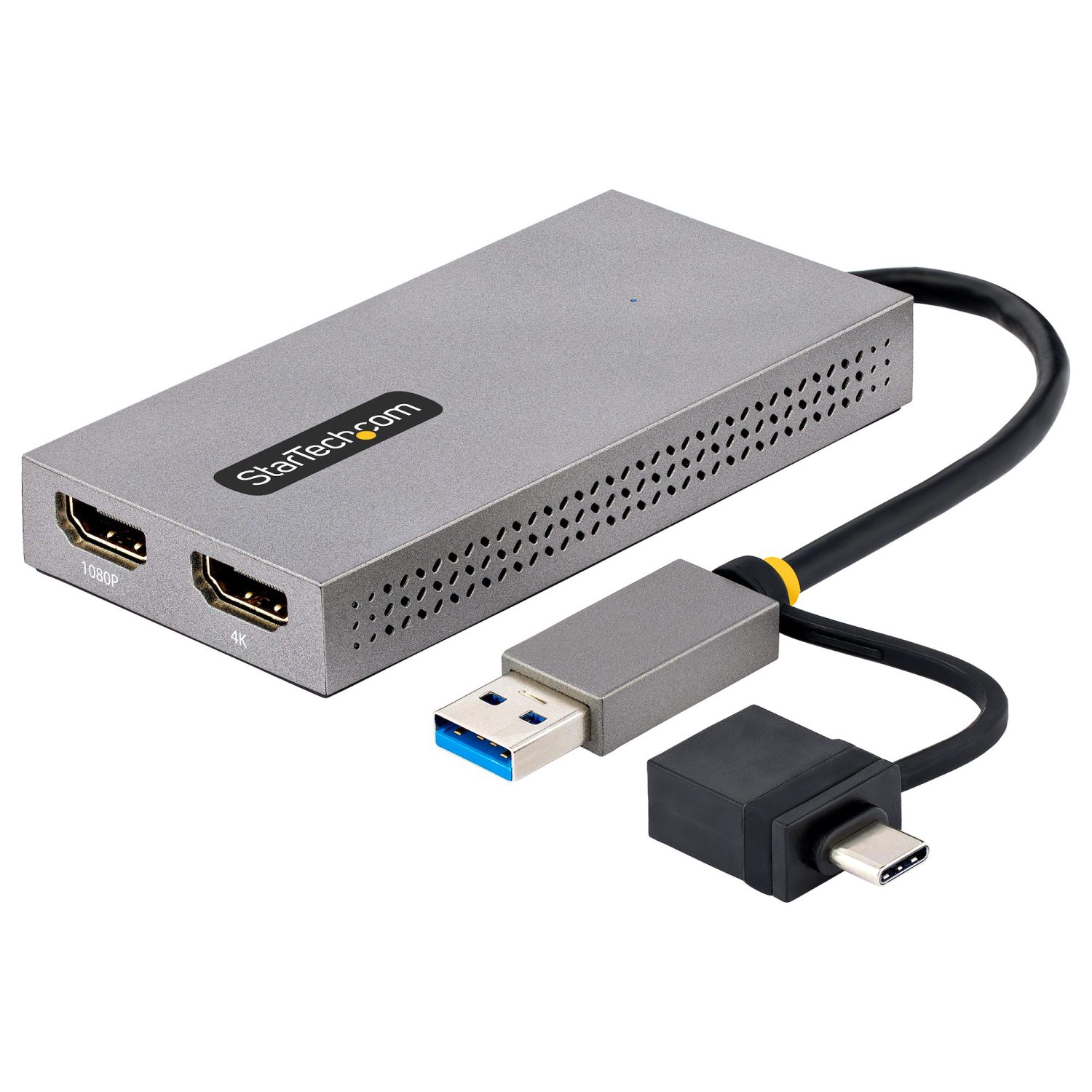 StarTech.com 4K30Hz USB Graphics Adapters - 8192MB - Grey