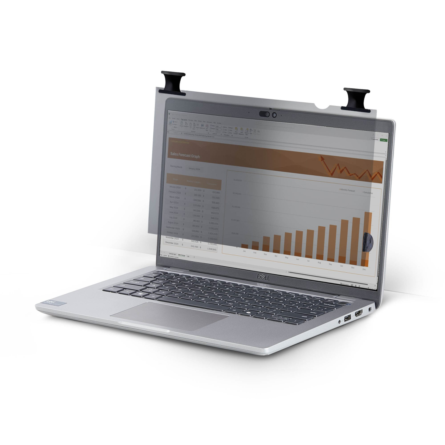 StarTech.com 14in Display Privacy Filters - Transparent