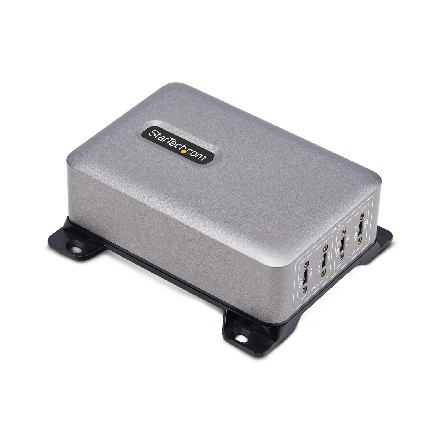 StarTech.com 4-Port Mobile Device Chargers - Grey