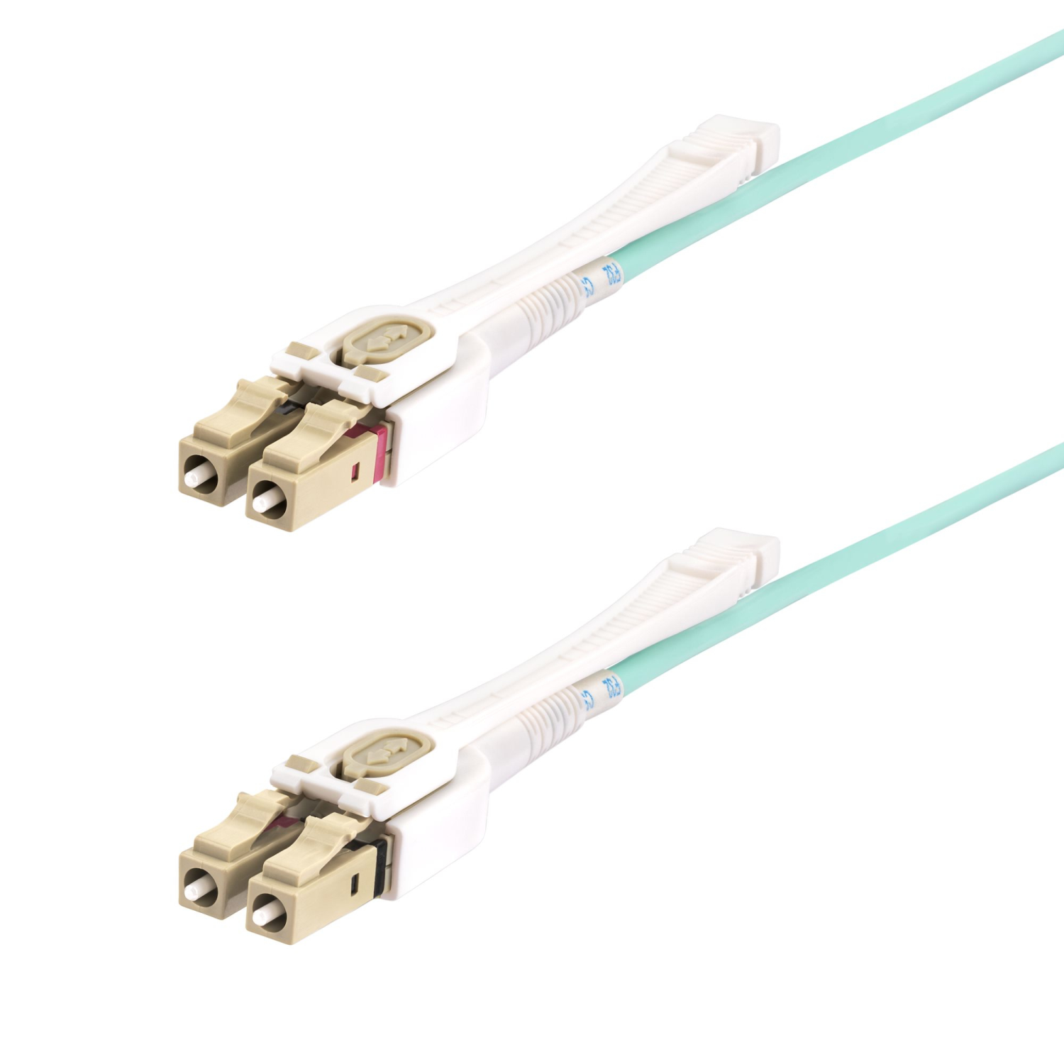 StarTech.com 13ft Fibre Optic Cables - Aqua colour