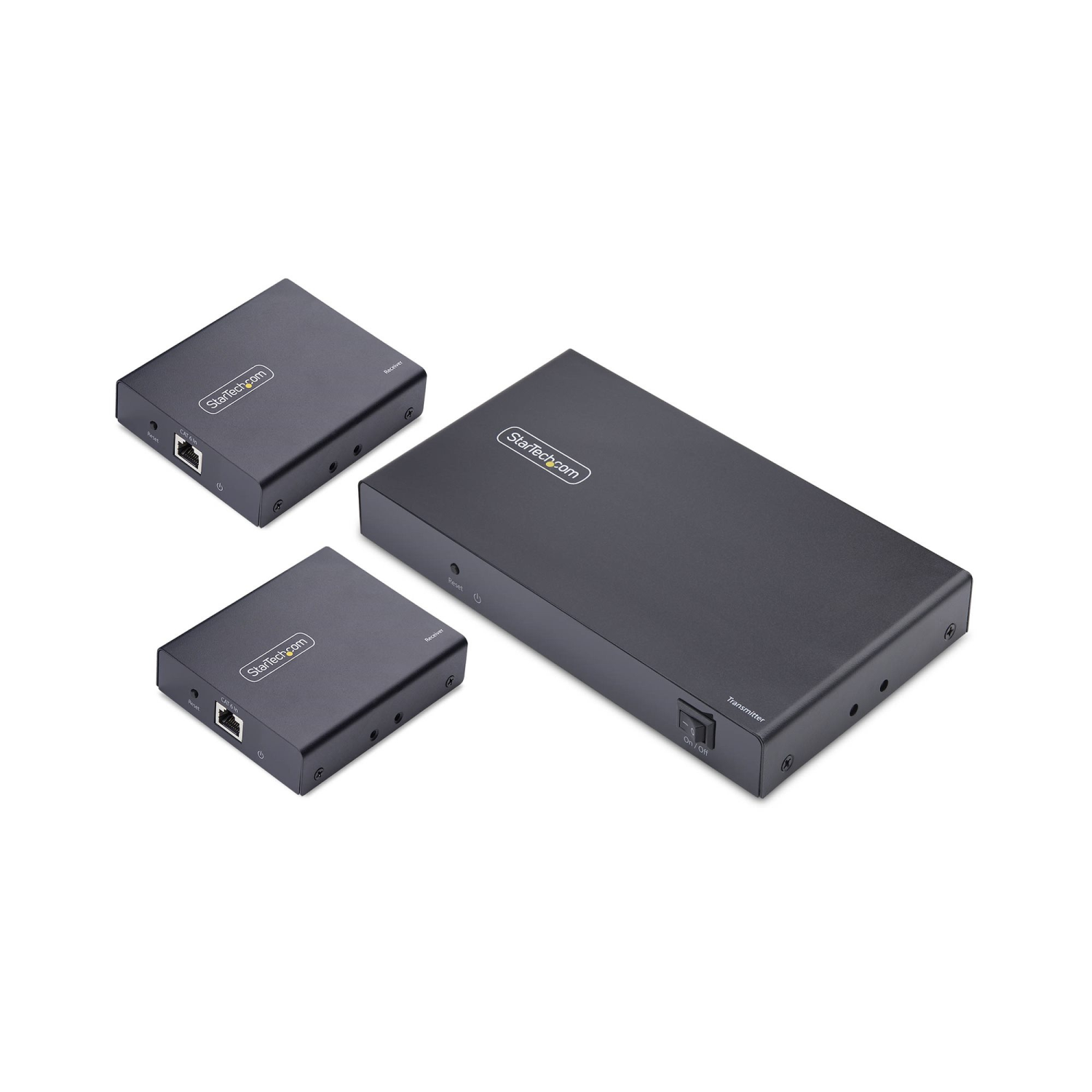 StarTech.com 4-Port AV Extenders - Black