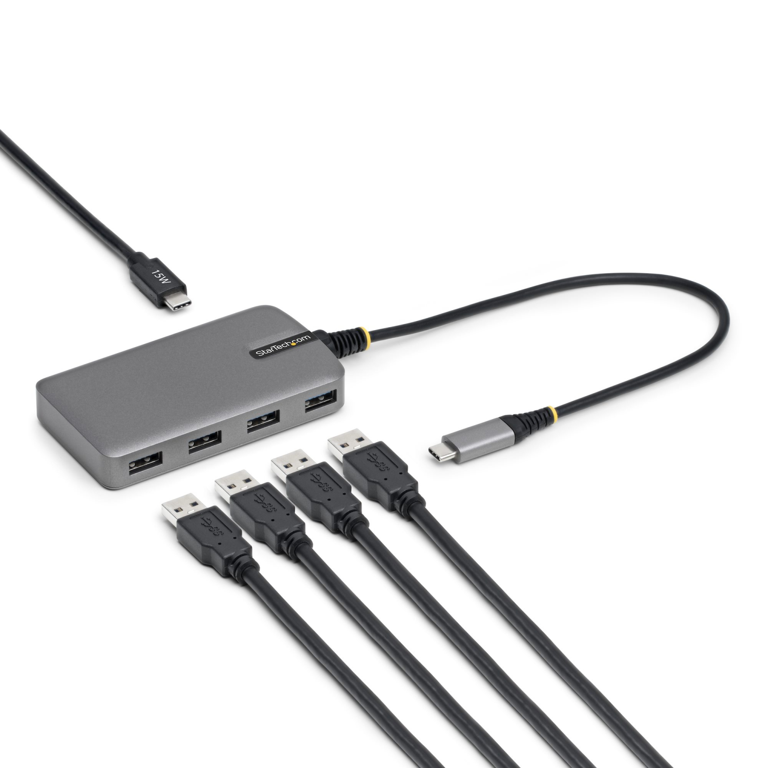StarTech.com 4-Port Interface Hubs - Grey