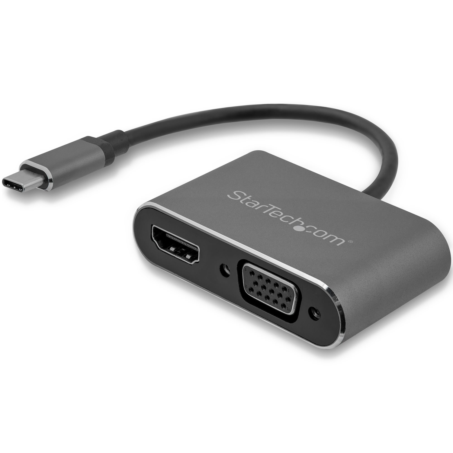 StarTech.com 2-in-1 USB Graphics Adapters - Black