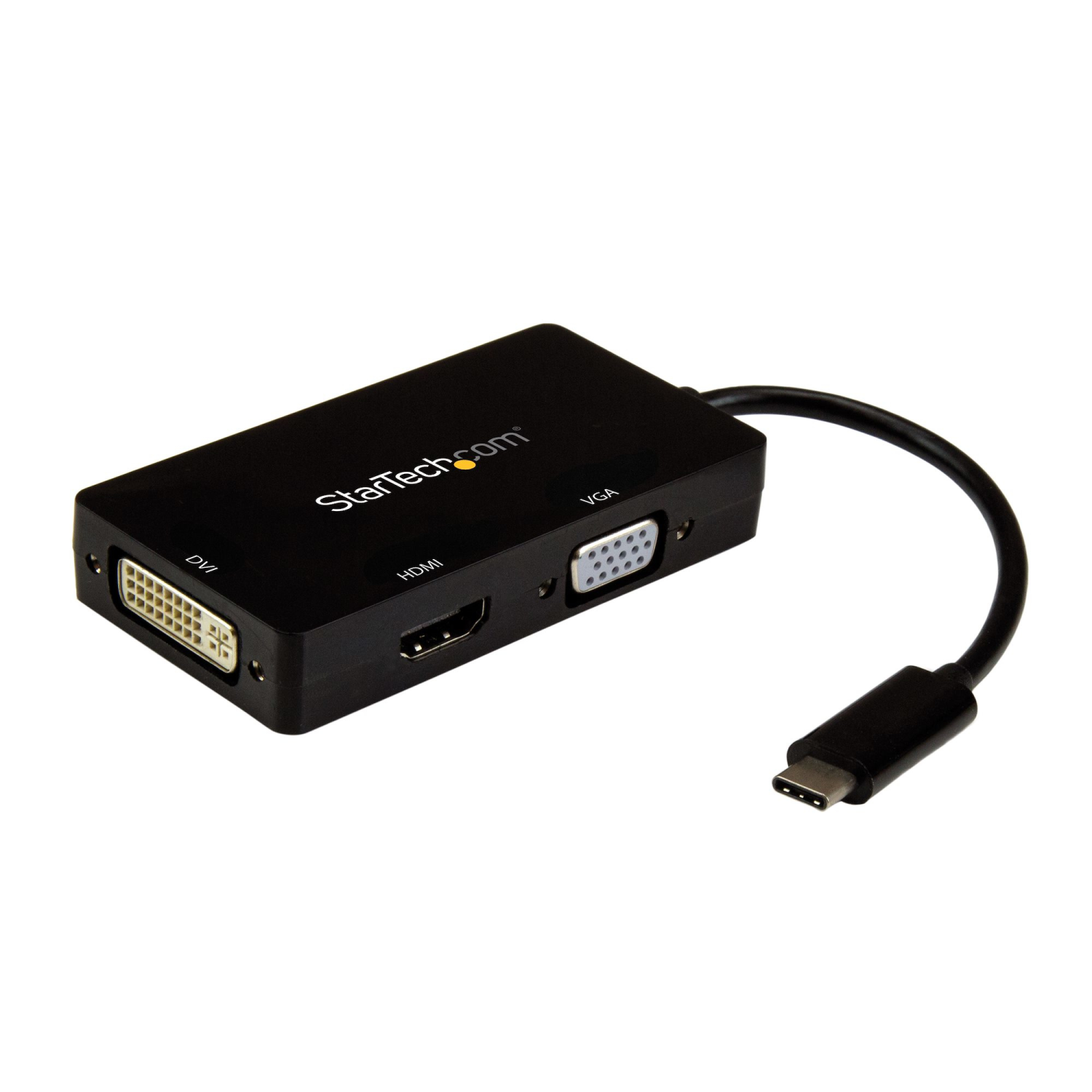 StarTech.com 3-in-1 USB Graphics Adapters - Black
