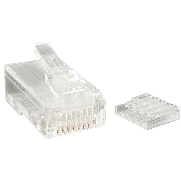 StarTech.com RJ45 Wire Connectors - Transparent