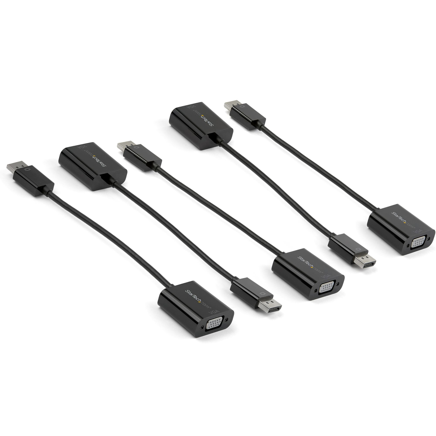 StarTech.com 5-Pack Video Cable Adapters - Black