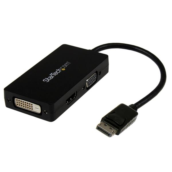 StarTech.com 3-in-1 Video Cable Adapters - Black