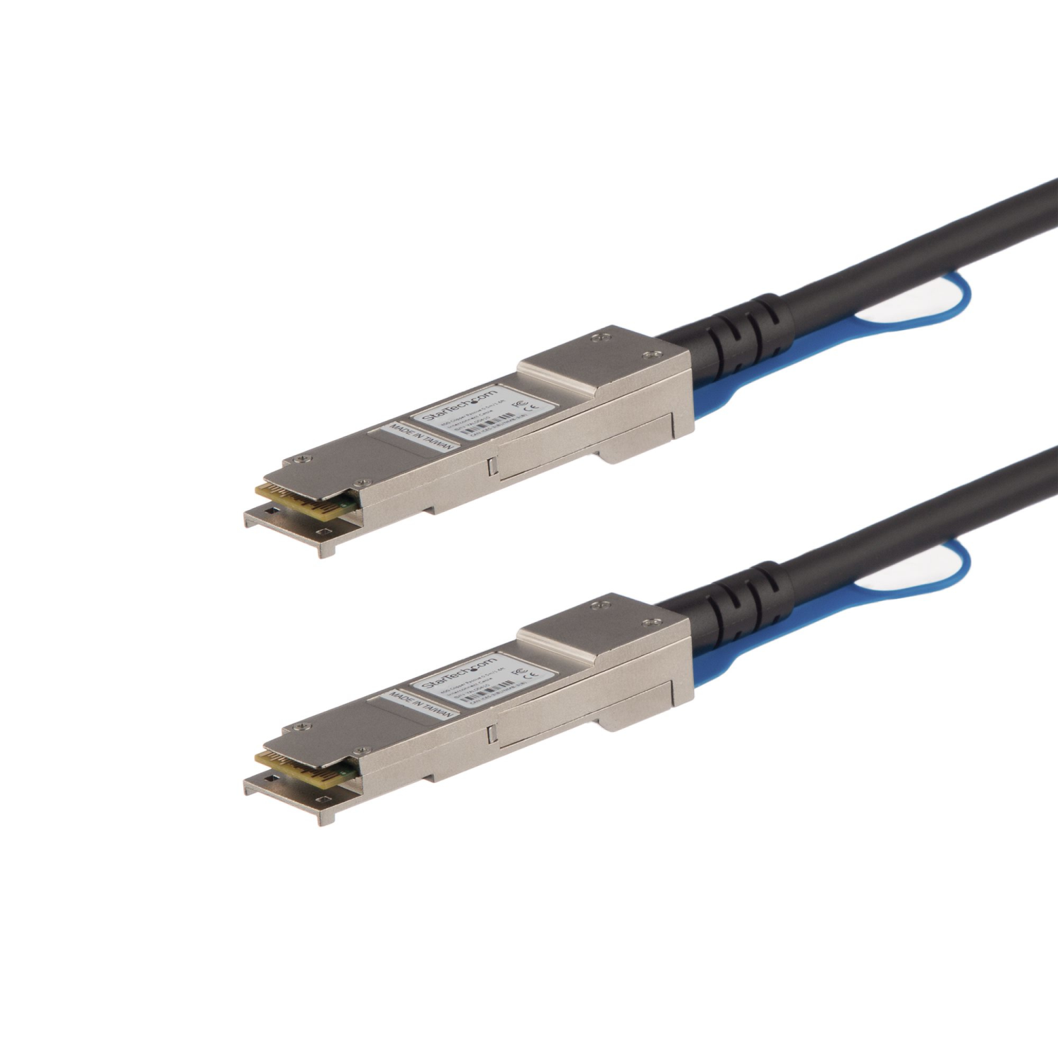 StarTech.com EX-QSFP-40GE-DAC-50CM Fibre Optic Cables - Black