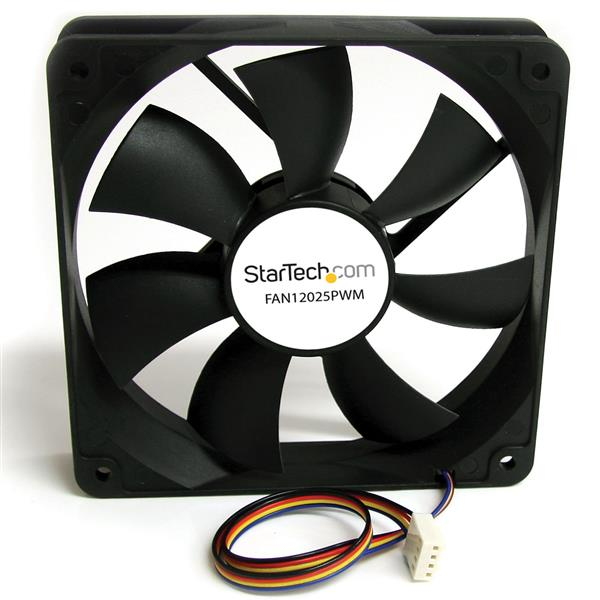 StarTech.com 120x25mm Computer Cooling Systems - Black