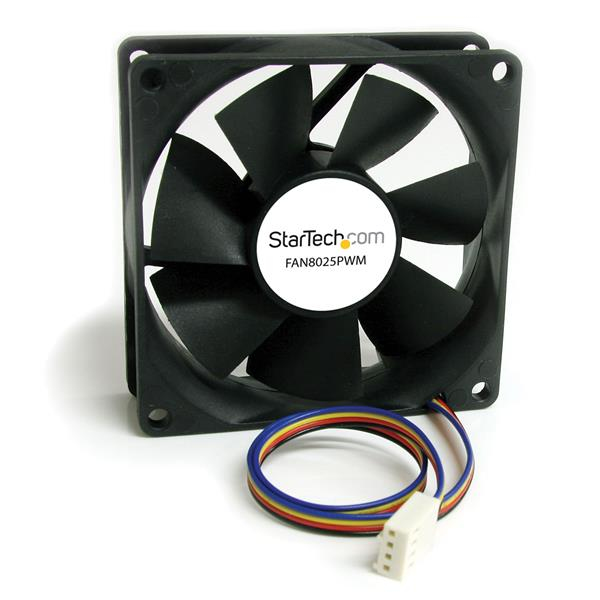 StarTech.com 80x25mm Computer Cooling Systems - Black