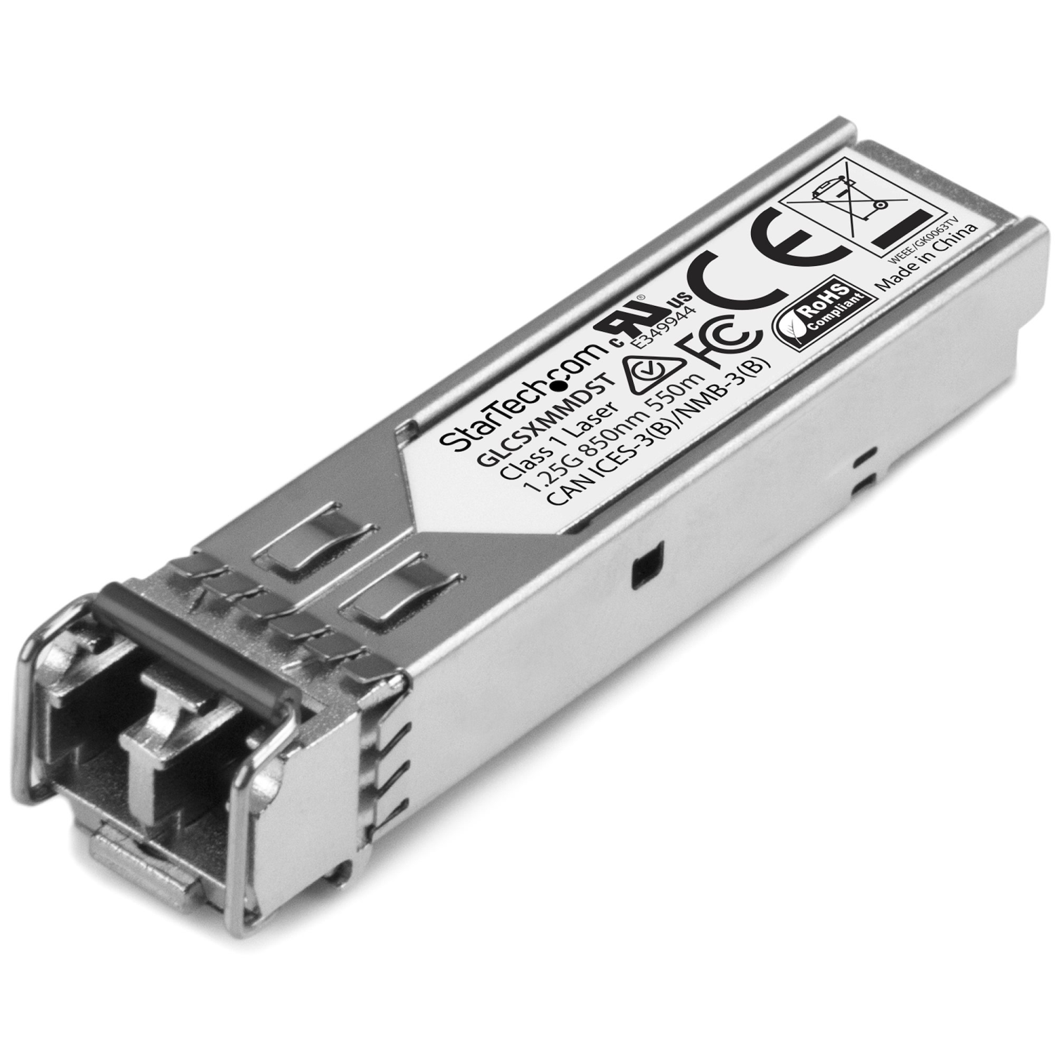 StarTech.com 1000BASE-SX Network Transceiver Modules - Silver