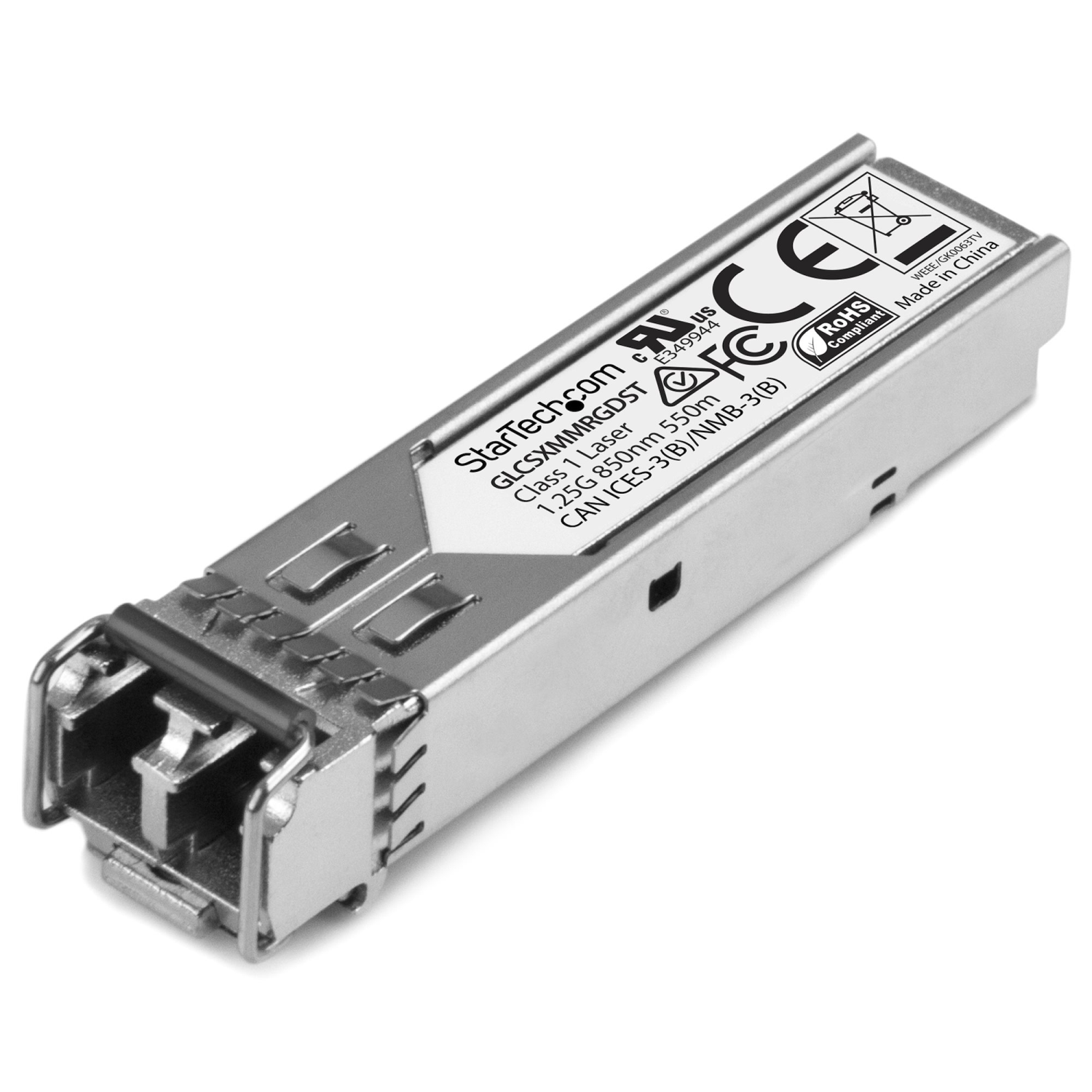 StarTech.com 1000BASE-SX Network Transceiver Modules - Silver