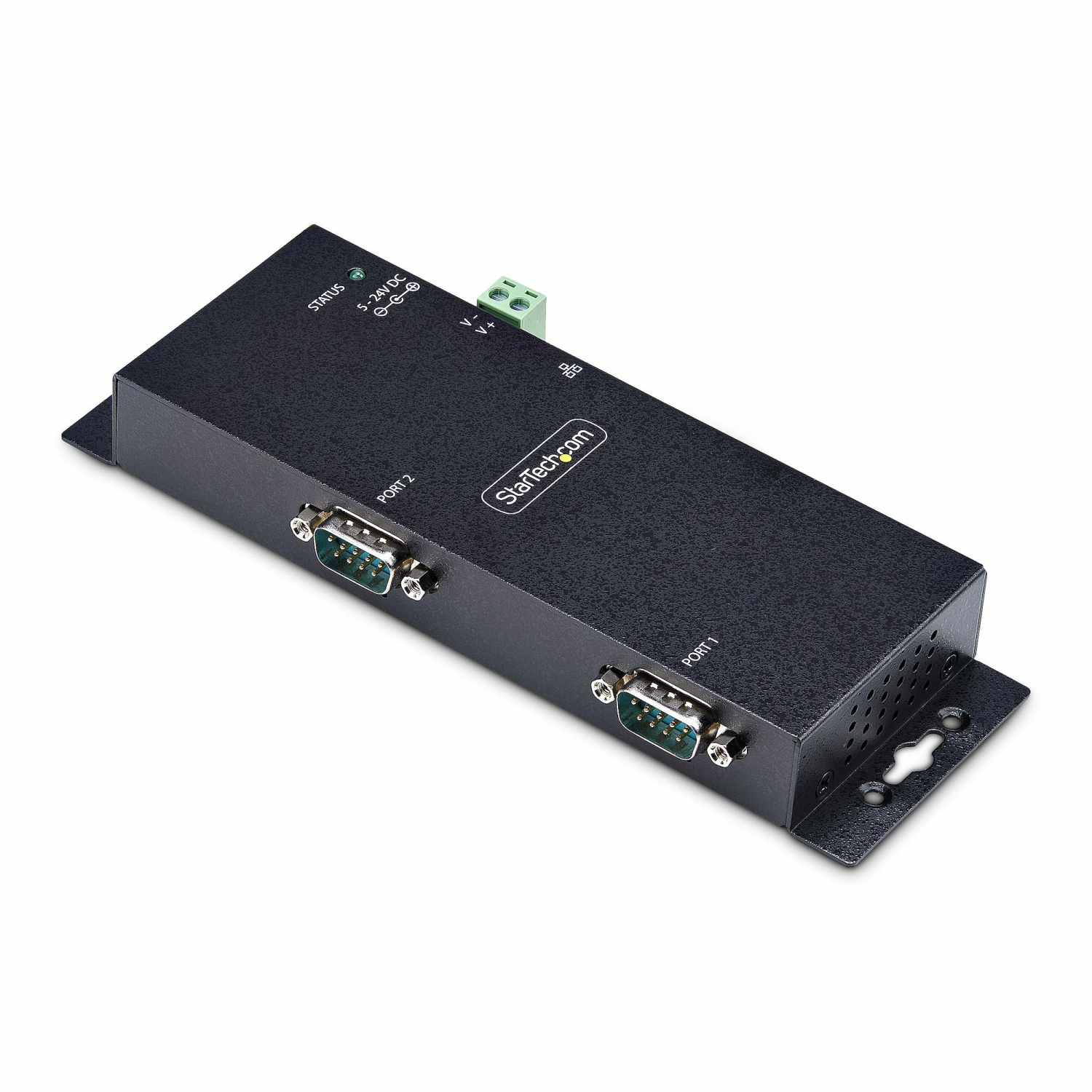 StarTech.com 2-PT Serial Converters/Repeaters/Isolators - Black