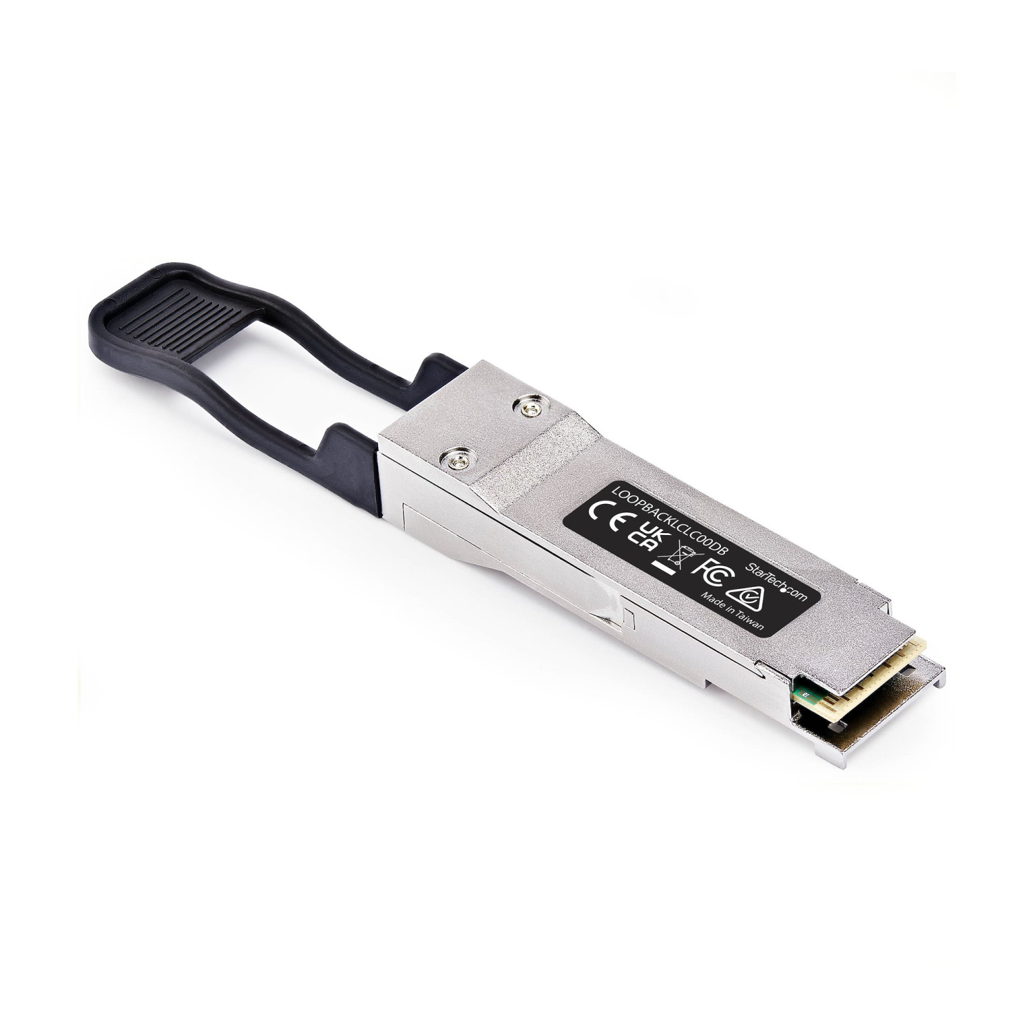 StarTech.com LOOPBACKPLUG100G Network Cable Testers - Silver