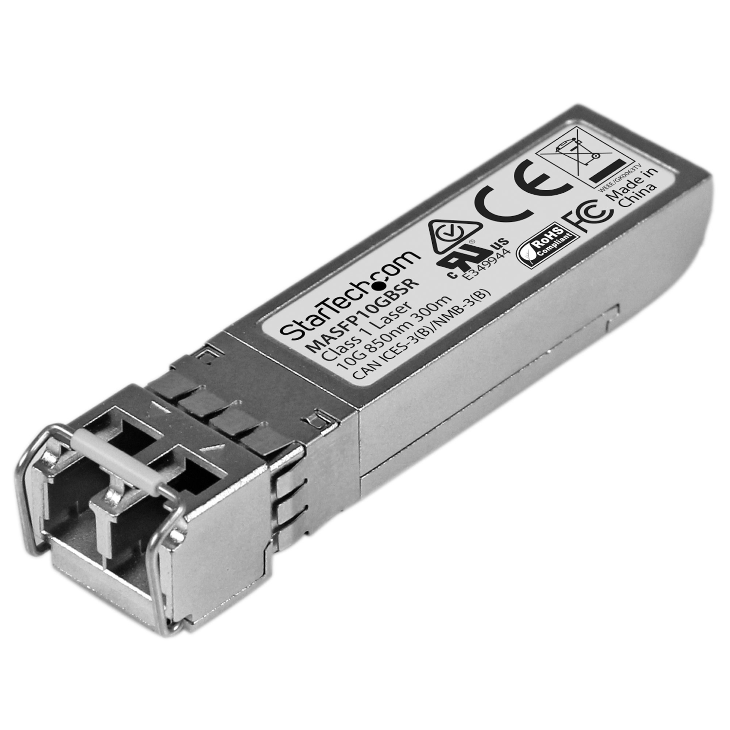 StarTech.com MA-SFP-10GB-SR Network Transceiver Modules - Silver