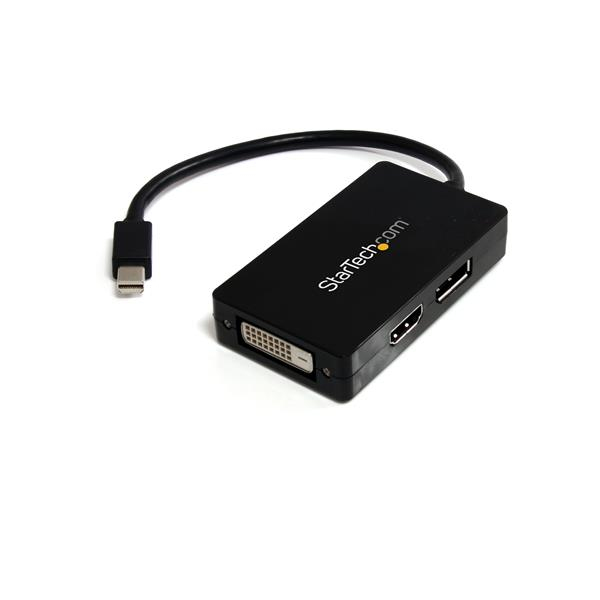 StarTech.com 3-in-1 Video Cable Adapters - Black