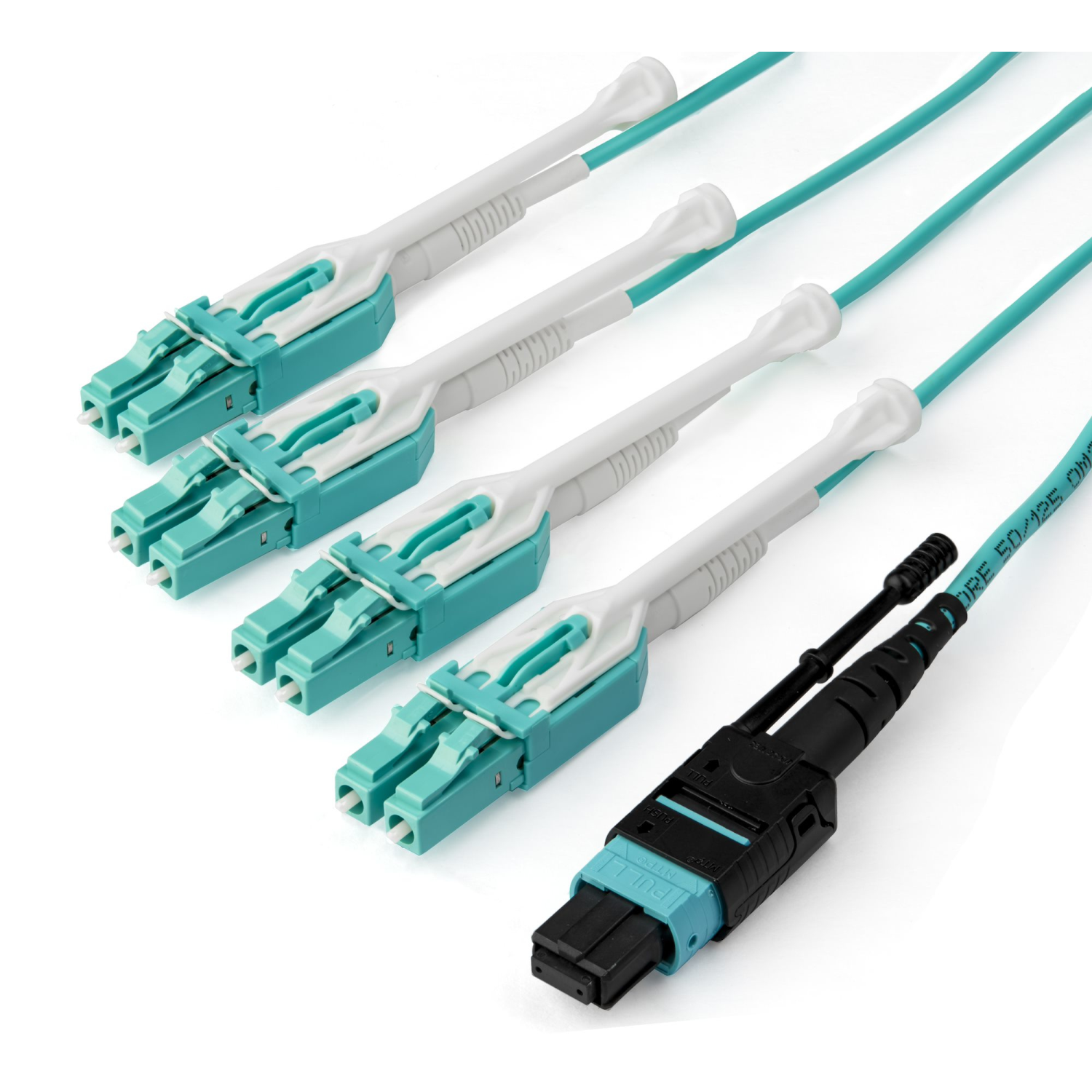 StarTech.com 10ft Fibre Optic Cables - Aqua colour