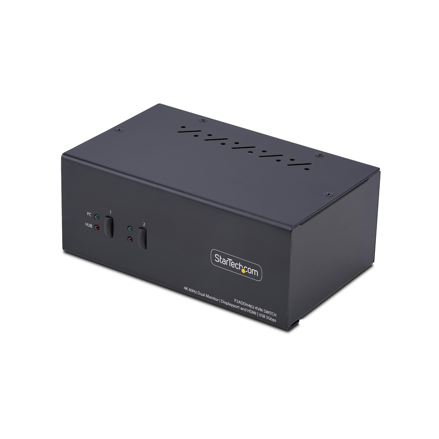 StarTech.com P2ADDH462-KVM-SWITCH KVM Switches - Black