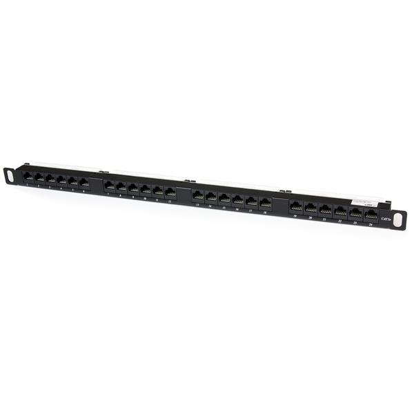 StarTech.com Cat5e Patch Panels - Black