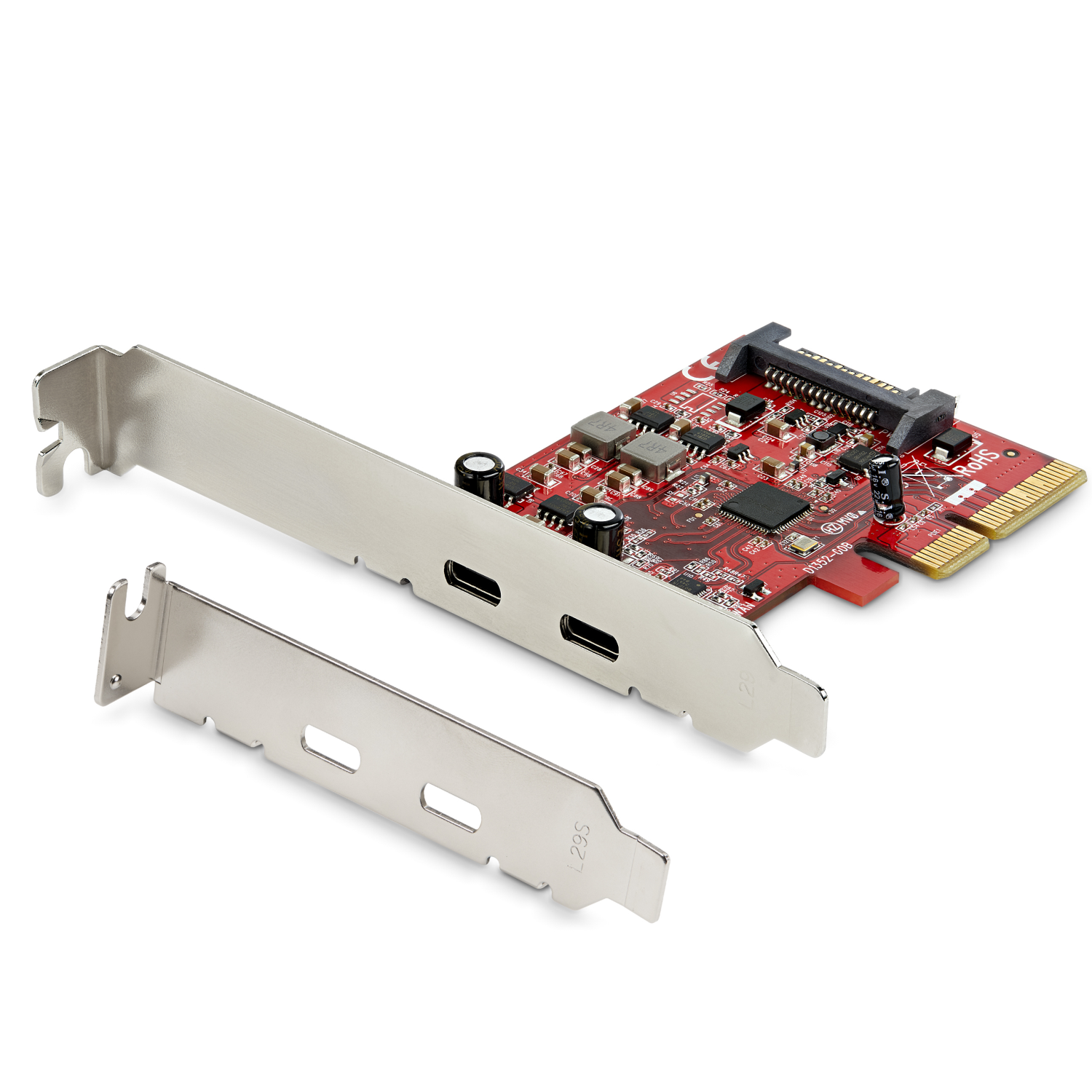 StarTech.com 2-port Interface Cards/Adapters - Red