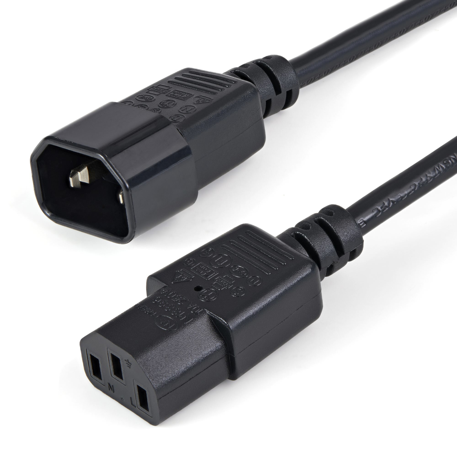 StarTech.com 125V Power Cables - Black