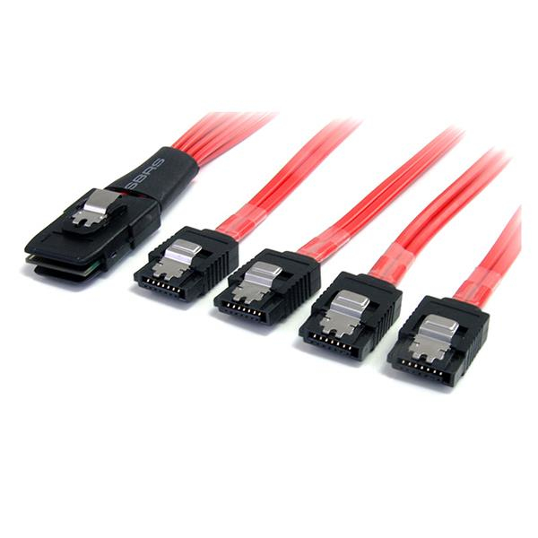StarTech.com 50cm Serial Attached SCSI (SAS) Cables - Multi