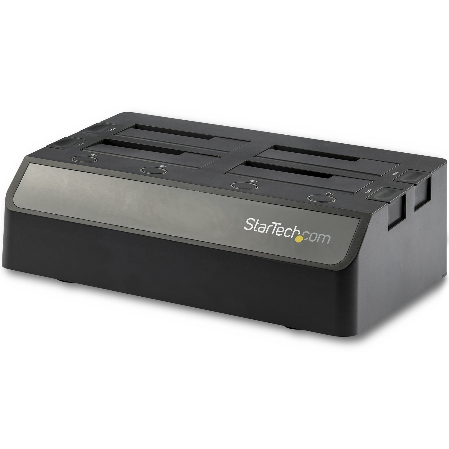 StarTech.com 4-Bay Storage Drive Docking Stations - Black